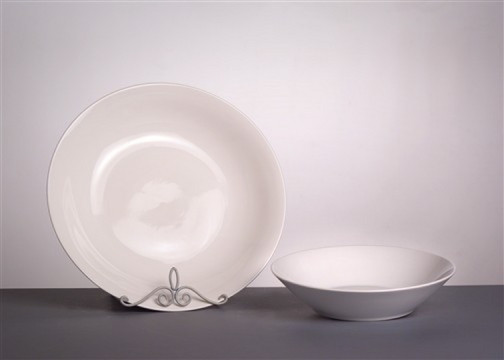 White Ceramic Serving Bowls